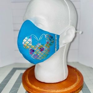 Disney Mickey mouse mermaid face mask